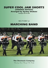 Super Cool Jam Shorts Marching Band sheet music cover